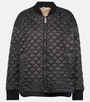 Стеганый бомбер Maya MAX MARA, черный Mara
