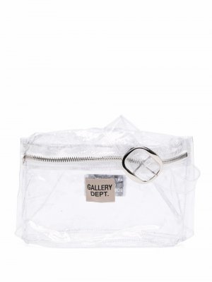 Прозрачный рюкзак GALLERY DEPT.. Цвет: белый