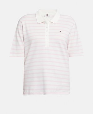 Трикотажная рубашка-поло , розовый Tommy Hilfiger