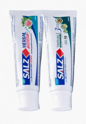 Комплект зубных паст Lion Зубные пасты для комплексного ухода и бережного отбеливания зубов 2 шт. * 90 г. Цвет: белый