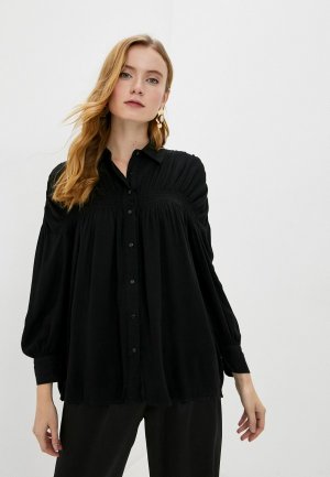 Блуза B.Style. Цвет: черный