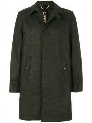 Пальто с потайной застежкой Equipe 70 '70. Цвет: зелёный