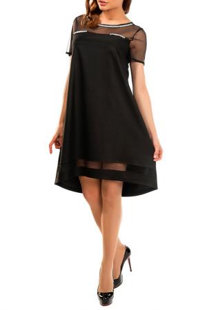 Платье WIBS. Цвет: черный