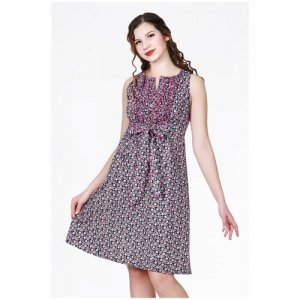Платье SettyS Collection, размер 52, бордовый Setty'S Collection. Цвет: фиолетовый
