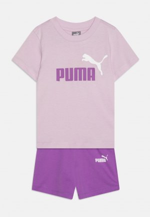 Спортивные шорты MINICATS TEE UNISEX SET Puma, цвет grape mist PUMA