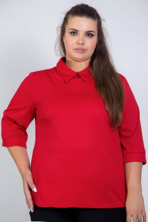 Блуза Belirini. Цвет: красный