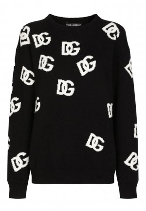Пуловер DOLCE&GABBANA. Цвет: черный