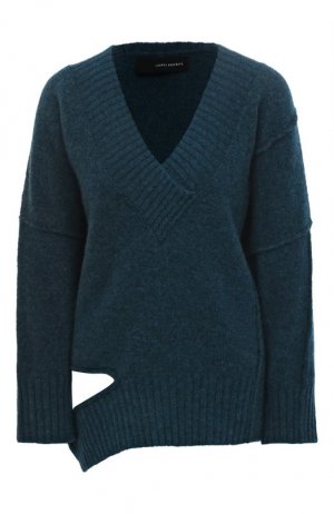 Шерстяной свитер Isabel Benenato. Цвет: синий