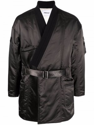 Куртка MA-1 с запахом AMBUSH. Цвет: черный