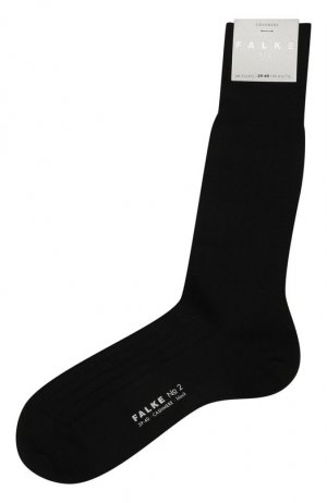 Кашемировые носки Falke. Цвет: чёрный