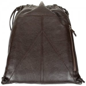 Рюкзак , натуральная кожа, коричневый Gianni Conti. Цвет: коричневый