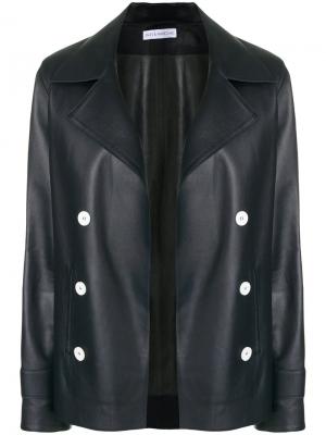 Двубортная куртка Inès & Maréchal. Цвет: чёрный