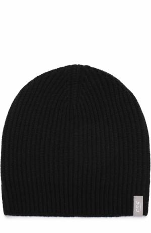 Кашемировая шапка FTC. Цвет: черный