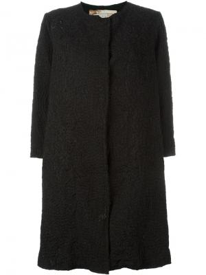 Knit coat By Walid. Цвет: чёрный