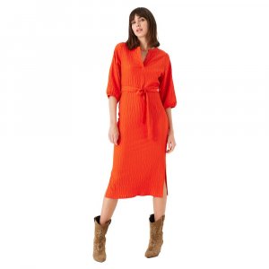 Длинное платье N40281, оранжевый Garcia