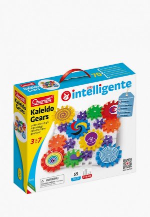 Набор игровой Quercetti Мозаика Kaleido Gears, 55 элементов. Цвет: разноцветный