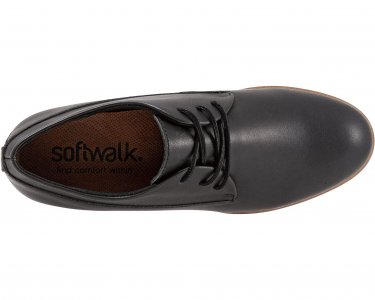 Оксфорды Whitby SoftWalk, черный Softwalk