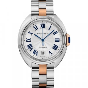 Наручные часы , серебряный, белый Cartier. Цвет: серебристый/белый