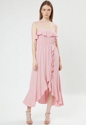 Повседневное платье FLOUNCED INFLUENCER, цвет pink Influencer