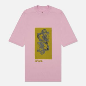 Мужская футболка Gethsemane Jumbo Tomb Rick Owens DRKSHDW. Цвет: розовый
