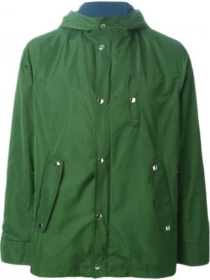 Куртки Oliver Spencer. Цвет: зелёный