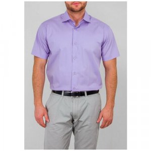 Рубашка , размер 174-184/38, сиреневый GREG. Цвет: фиолетовый/сиреневый