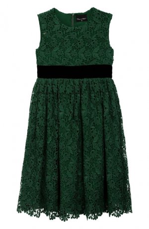 Платье Oscar de la Renta. Цвет: зелёный