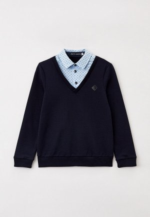 Пуловер Nota Bene. Цвет: синий