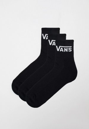 Носки 3 пары Vans MN Basic Ankle Socks. Цвет: черный
