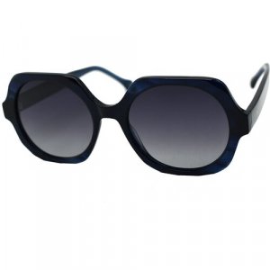 Солнцезащитные очки , синий, черный Elfspirit. Цвет: синий/черный