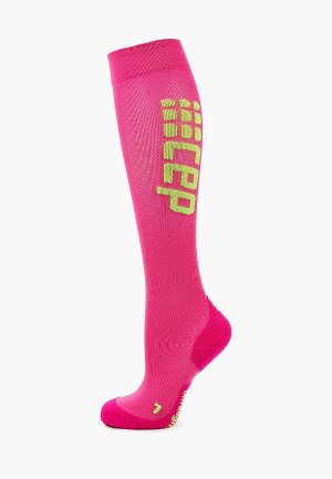 Компрессионные гольфы CEP Compression knee socks. Цвет: розовый