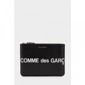 Сумка клатч , черный Comme des Garcons Wallet. Цвет: черный