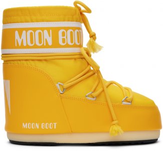Желтые полусапоги Icon Moon Boot