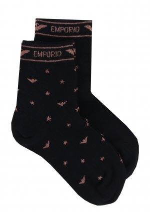 Носки EMPORIO ARMANI. Цвет: черный