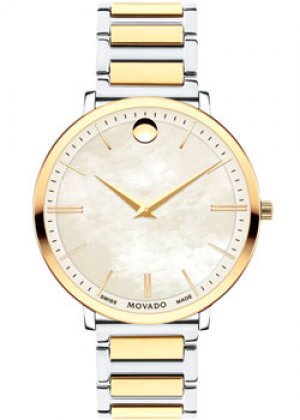 Швейцарские наручные женские часы 0607171. Коллекция Ultra Slim Movado