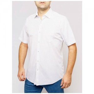 Рубашка Pierre Cardin, размер 44, белый CARDIN. Цвет: бордовый