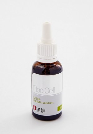 Сыворотка для тела TETe Cosmeceutical Антицеллюлитный лосьон с кофеином и карнитином.ULTRA anticellulite serum, 30 мл. Цвет: прозрачный