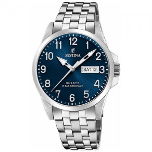Наручные часы F20357/C Festina. Цвет: синий