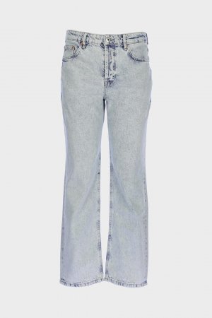 Джинсовые брюки Finn Ice Blue Regular Tapered Buttoned E 4407-014 CROSS JEANS