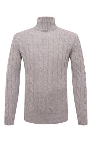 Шерстяной свитер Daniele Fiesoli. Цвет: серый