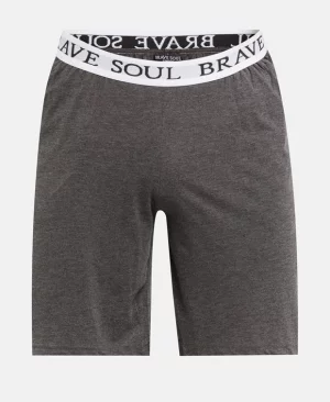 Пижамные шорты, антрацит Brave Soul
