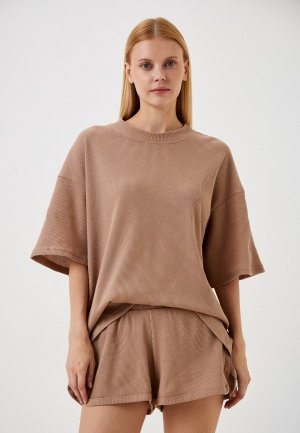 Пижама Kaftan. Цвет: коричневый