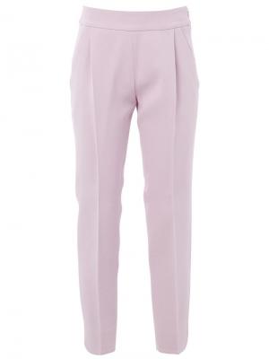 Укороченные брюки Giambattista Valli. Цвет: розовый и фиолетовый