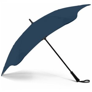 Зонт-трость Classic 2.0 синий BLUNT. Цвет: синий