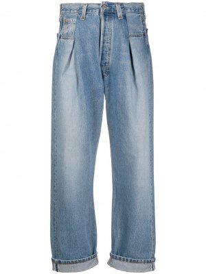 Широкие джинсы Zoot в стиле 40-х RE/DONE. Цвет: синий