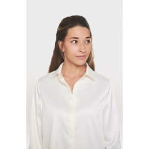 Блуза , размер L, белый Alexandra Talalay. Цвет: белый