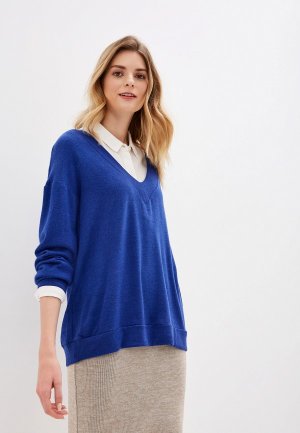 Пуловер Feeclot. Цвет: синий