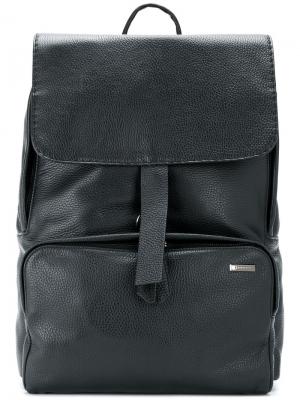 Рюкзак с откидным клапаном Zanellato. Цвет: черный