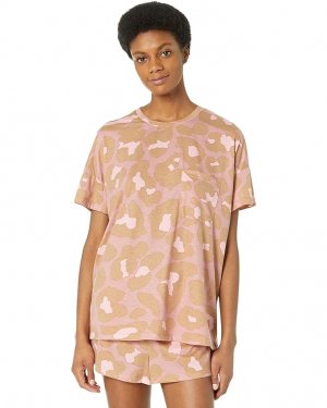 Пижамный комплект Day Off PJ Set, цвет Rosey Leopard Knit Show Me Your Mumu