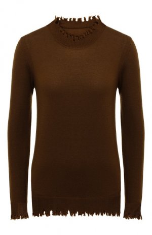 Кашемировый пуловер Uma Wang. Цвет: коричневый